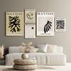 Nordic Abstract Art Wall Painting Poster Matisse Minimalist Canvas Painting Office Living Room Corridor Home Decoration Mural No Frame