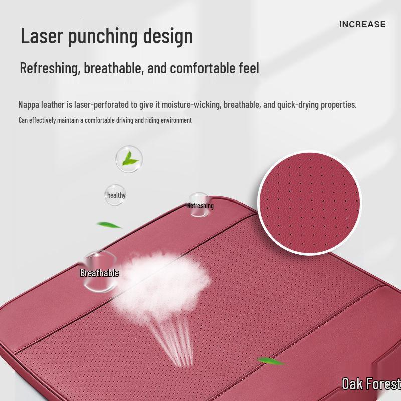 Наклонная подушка-бустер для автокресла для основного водителя - Дышащая, Нескользящая силиконовая конструкция для мужчин и женщин