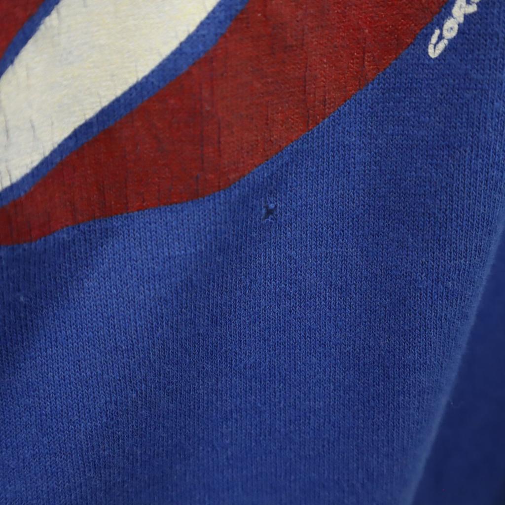 Russell Athletic 90-е Сделано в США Старая футболка с коротким рукавом XL синяя Мужская Б/У