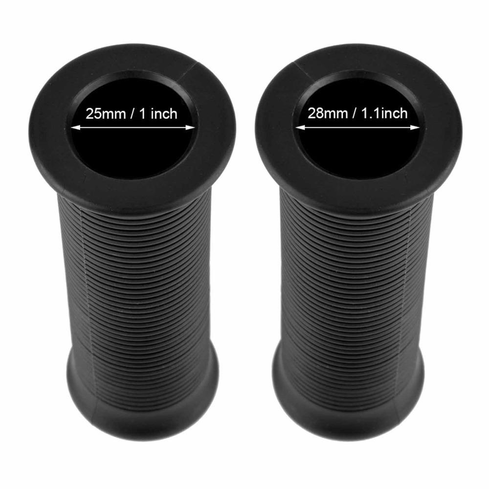 2pcs 1inch 25mm Universal Motorcycle Grips TPR Handlebar Grips Motorcycle Handlebar