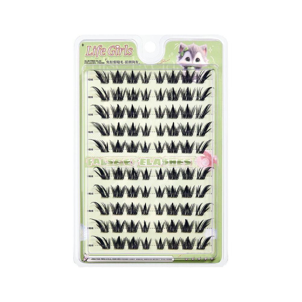 Натуральные накладные ресницы 3D Пушистые Наращивание ресниц Модные Искусственные ресницы Принадлежности для макияжа