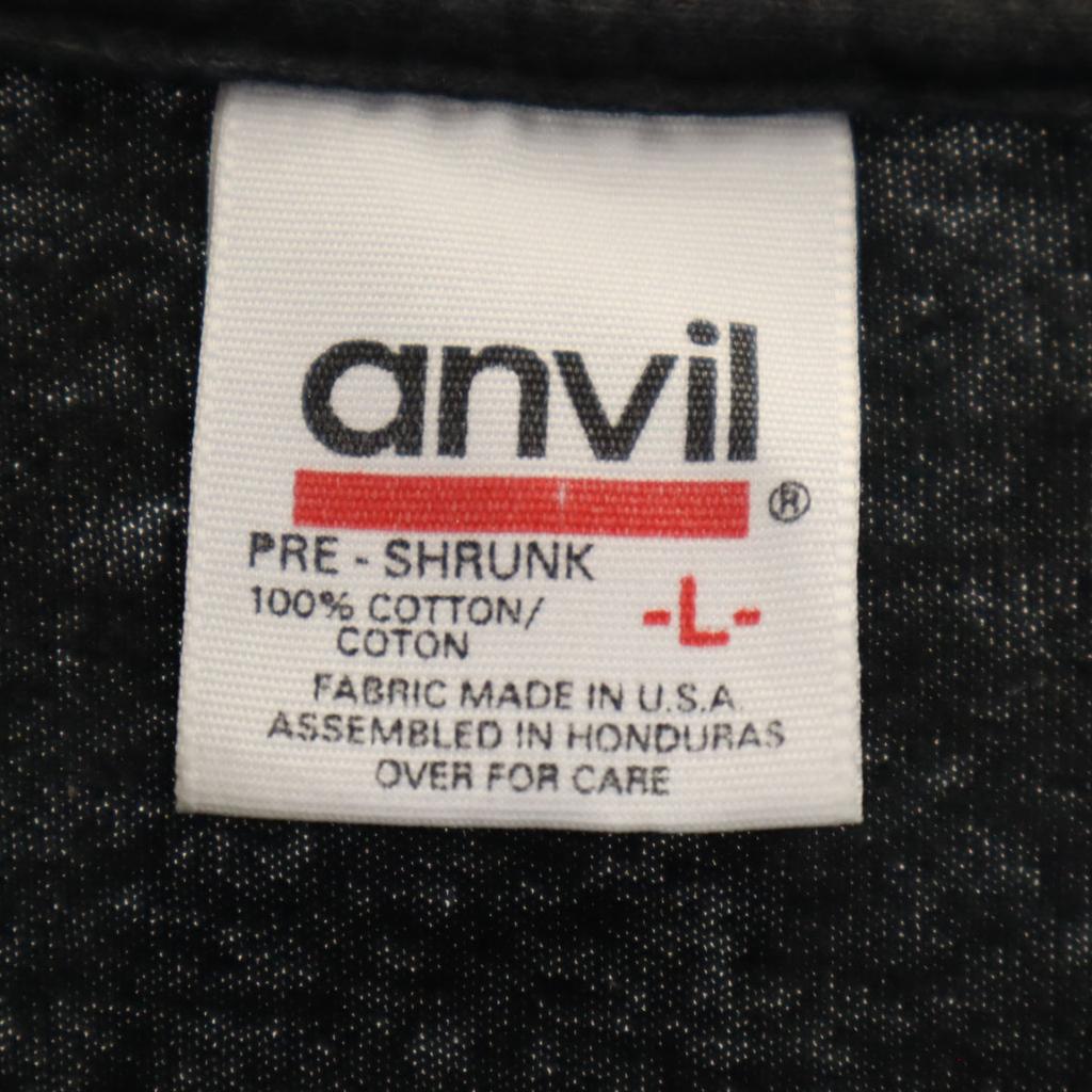 Anvil 90-е Старая футболка с коротким рукавом Keith Haring L черная Keith Haring Мужская Б/У