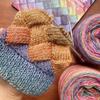 50g/Roll Gradient Colorful Multicolor Clothing Accessories Rainbow Yarn DIY Blended Soft Yarns Crochet Line