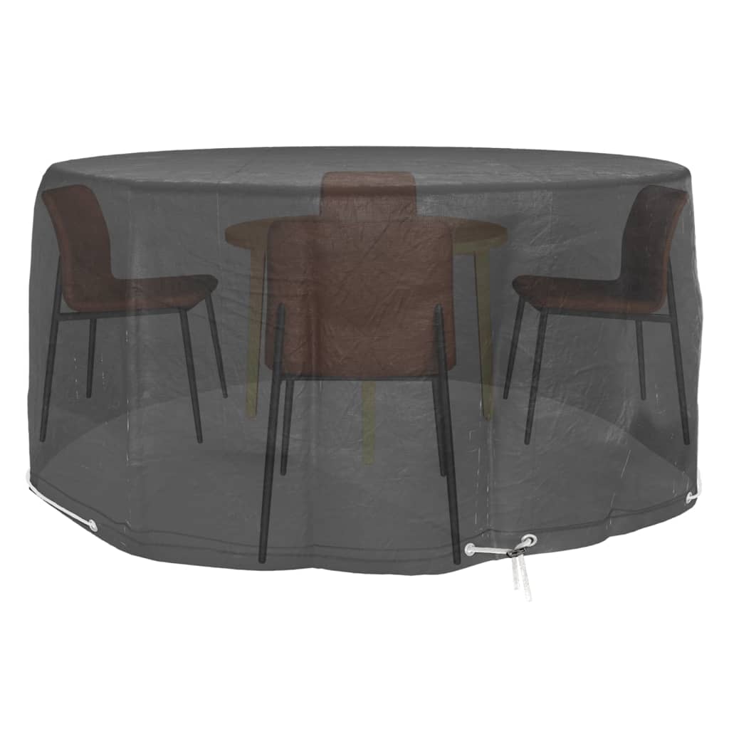 Vidaxl Pokrowiec Na Meble Ogrodowe, 10 Przelotek, Ø230X90 Cm, Okrągły