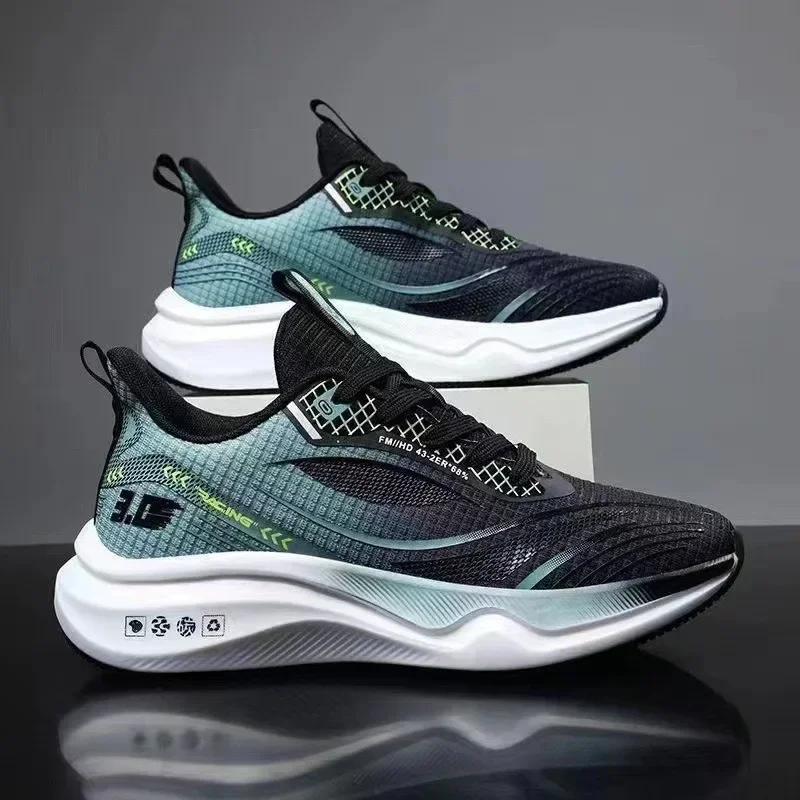 Fashion Men's Sneakers Light Breathable Casual Shoes Air Cushion Sport Running Shoes for Men Comfortable Training Shoes Tenis Masculino