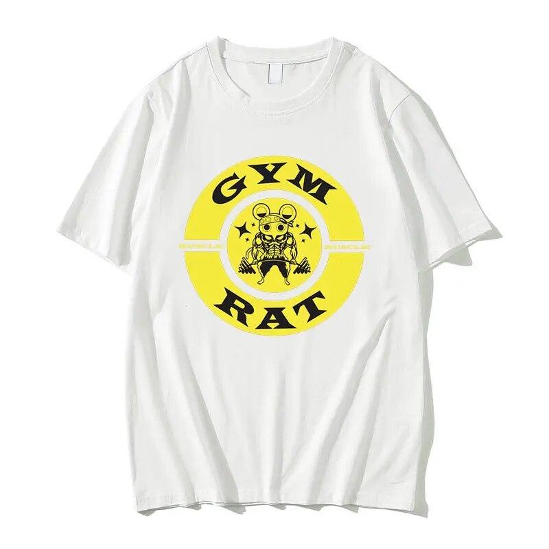 Аниме Demon Slayer Uzui Tengen футболка с графическим принтом забавная футболка ниндзя мускулистый тренажерный зал с крысой унисекс женские футболки Harajuku большого размера