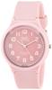 Citizen Analog Solar Water Resistant To 10 Urethane Q&Q Men's Watch, ATM, Strap, Pink, E04A-005VK
