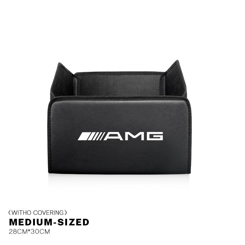 Car Large Organizer Storage Box Collapsible Tool Camping Box Accessories Car Decal For Mercedes Benz AMG W214 W205 W204 W206 W21