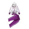 Clothing Set Girls Clothes Jacket Floral Zipper Kids Hoodies Pants Kids Tracksuit for Girls Clothing Sets Sport Suit  Spring