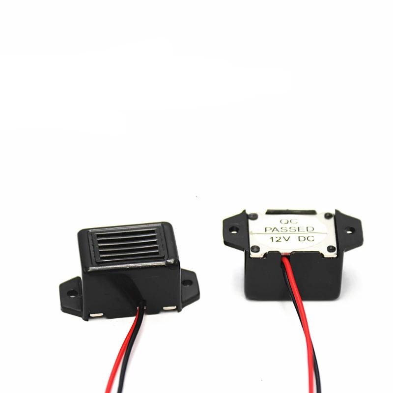 DC 12 В 75 дБ сирена звуковой сигнал предупредительная сигнализация адаптер кабель тонкий невидимый для автомобиля грузовик реверсивные напоминания