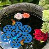 Floating Bee Drinking Station EVA Foam Bee Insect Butterfly Waterer Flower Shape Bee Bath for Outdoor Garden Balcony Backyard Patio Decor