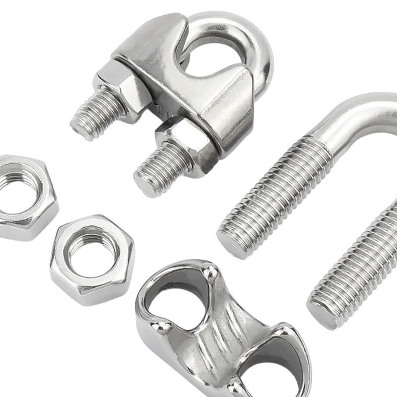 304 Stainless Steel U-Type Wire Rope Clip