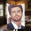 George michael Soft Comfortable All Seasons blanket Sofa Office Naps blanket Outdoor Travel throw Perfect Gift