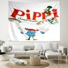 1pc Pippi Longstocking Tapestry, Living Room, Bedroom, Office, Party Decor, Ideal Festive Gift