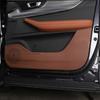 Chery Tiggo 8 Pro Противоударная накладка на дверь автомобиля из углеродного волокна с текстурой кожи, защитная накладка для грязи, наклейка, защита бокового края 2022