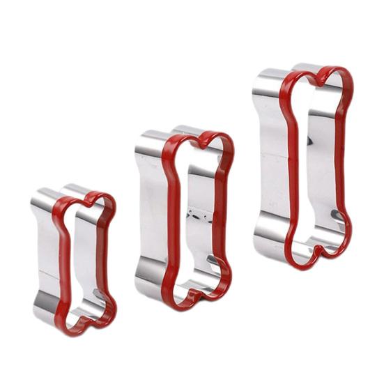 Набор формочек для печенья Yousheng Dog с верхом из ПВХ, формочки для печенья в виде собачьей кости и лапы, симпатичные формочки для печенья в виде животных, форма для лакомства для домашних животных