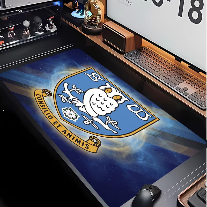 Sheffield Wednesday Football Pattern Mouse Pad Non?Slip Rubber Base Gaming Mousepad For Desk Office Home