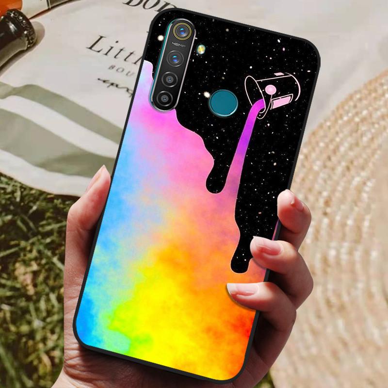 Чехол для Oppo Realme 5 Pro Силиконовая задняя крышка Чехол для телефона для Oppo Realme 5i 5S 5 Pro Чехлы Realme5 Pro 5i 5S Мягкий бампер coque