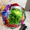 Christmas Comedy How the Grinch Stole Christmas Umbrella home essential wrought iron eight legged multifunctional travel camping essential umbrella 21
