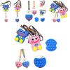 Playtime Poppy Huggy Wuggy Kissy Missy Pop It Shoulder Bag Coin Purse Keychain