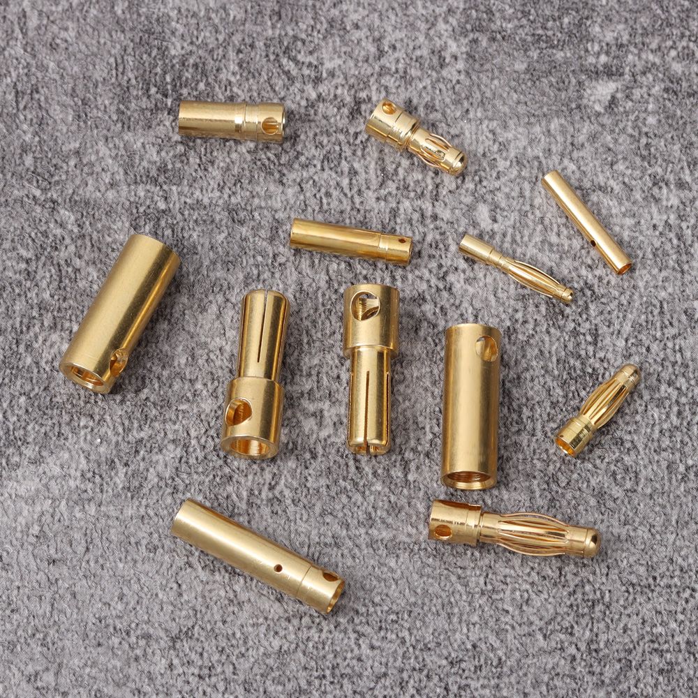 Voice Box Trumpet RC Battery Connector Male Female Plugs Bullet Banana Plug High Current