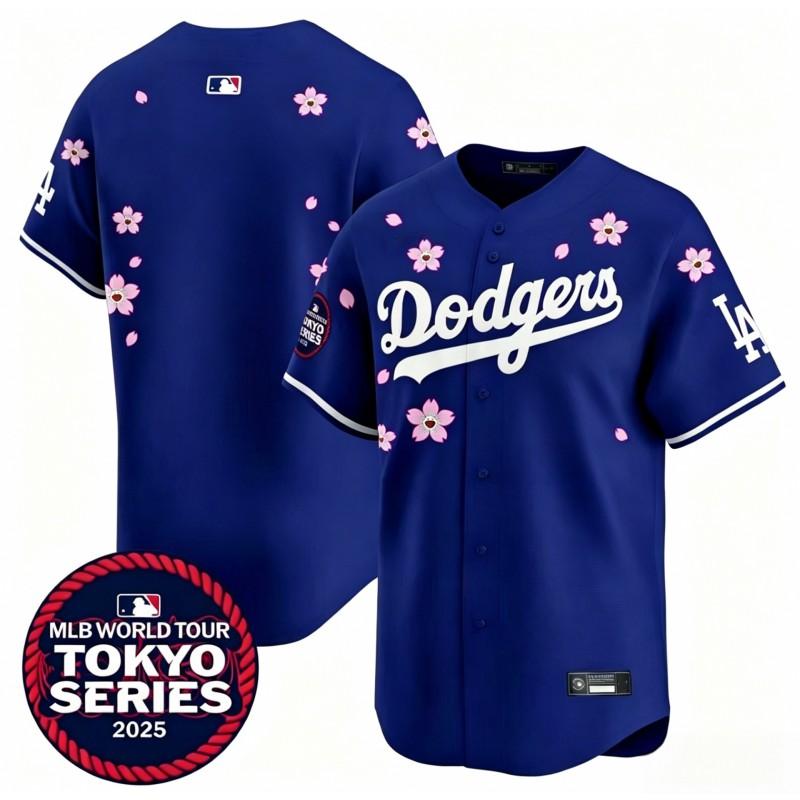 2026 MLB Embroidered Baseball T-Shirt Dodgers Print Mens Sports Short Sleeve