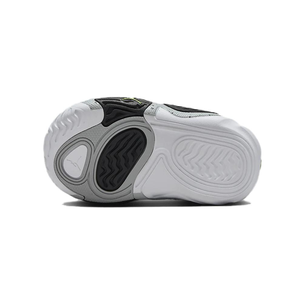 Детские кроссовки Air Jordan Tatum 2 TD Neon Белые Черные Волчье-серые FJ6461-100