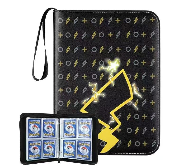 Pokémon Card Collection Book: 4-Grid & 9-Grid PU Game Album