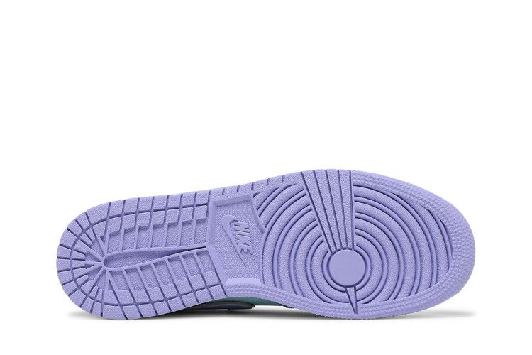Jordan 1 Средний фиолетовый аква (GS)