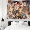Anime Made In Abyss Tapestry Wall Hanging Tapestry Art Deco Blanket Curtain Hanging At Home Bedroom Living Room Decor