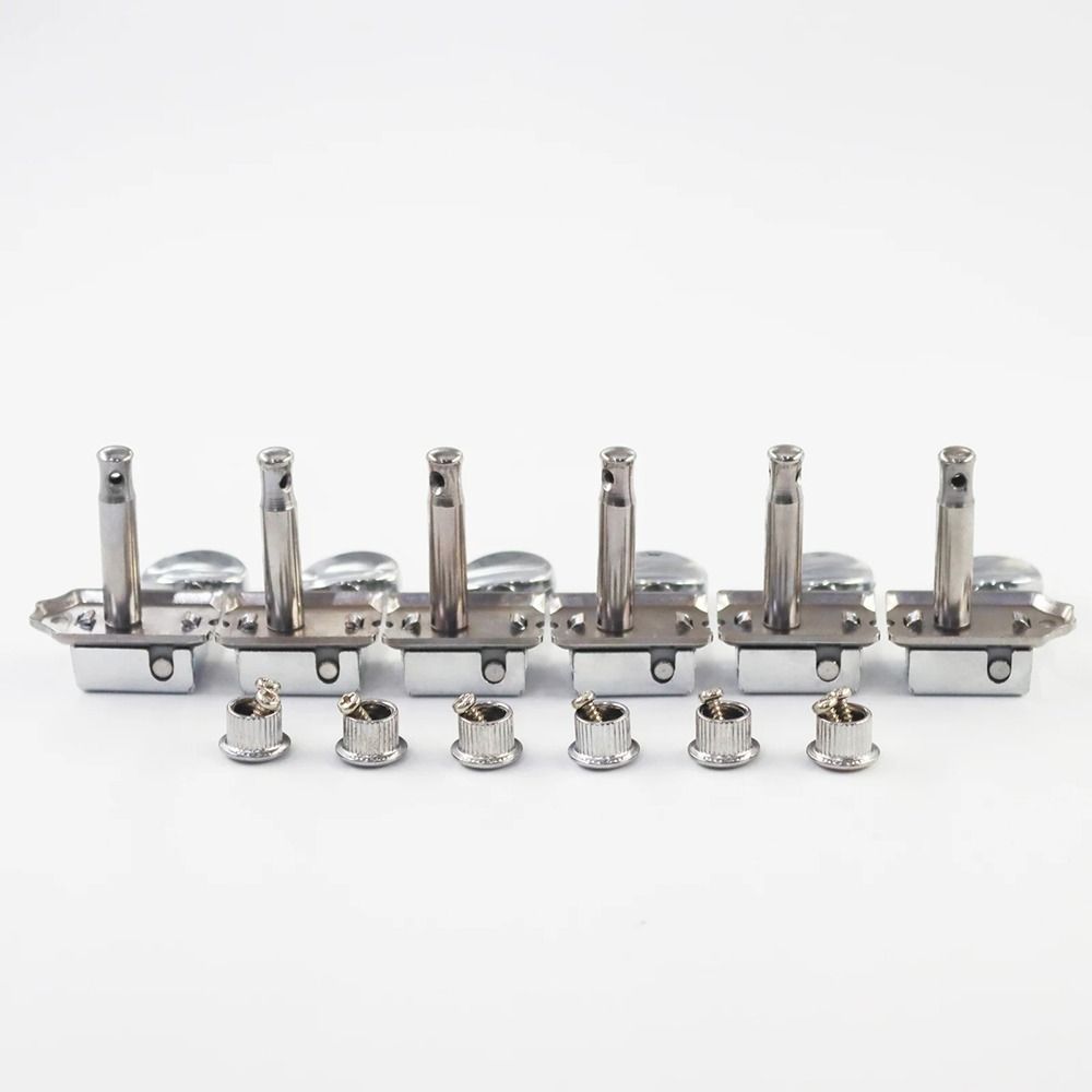 1Set 6 Right 6R Guitar String Knob 6-Pack Combination Tool New Tuning Key Pegs  for ST/TL Style