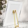 2pcs Metal Picture Frame Back Bracket Back Support Easel Back Support Photo Frame Stand