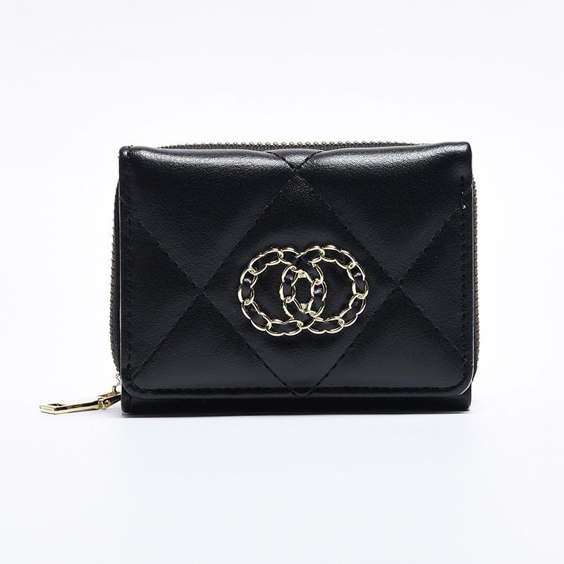 Стильный женский кошелек из искусственной кожи, многофункциональный держатель для карт, кошелек для монет, оптом