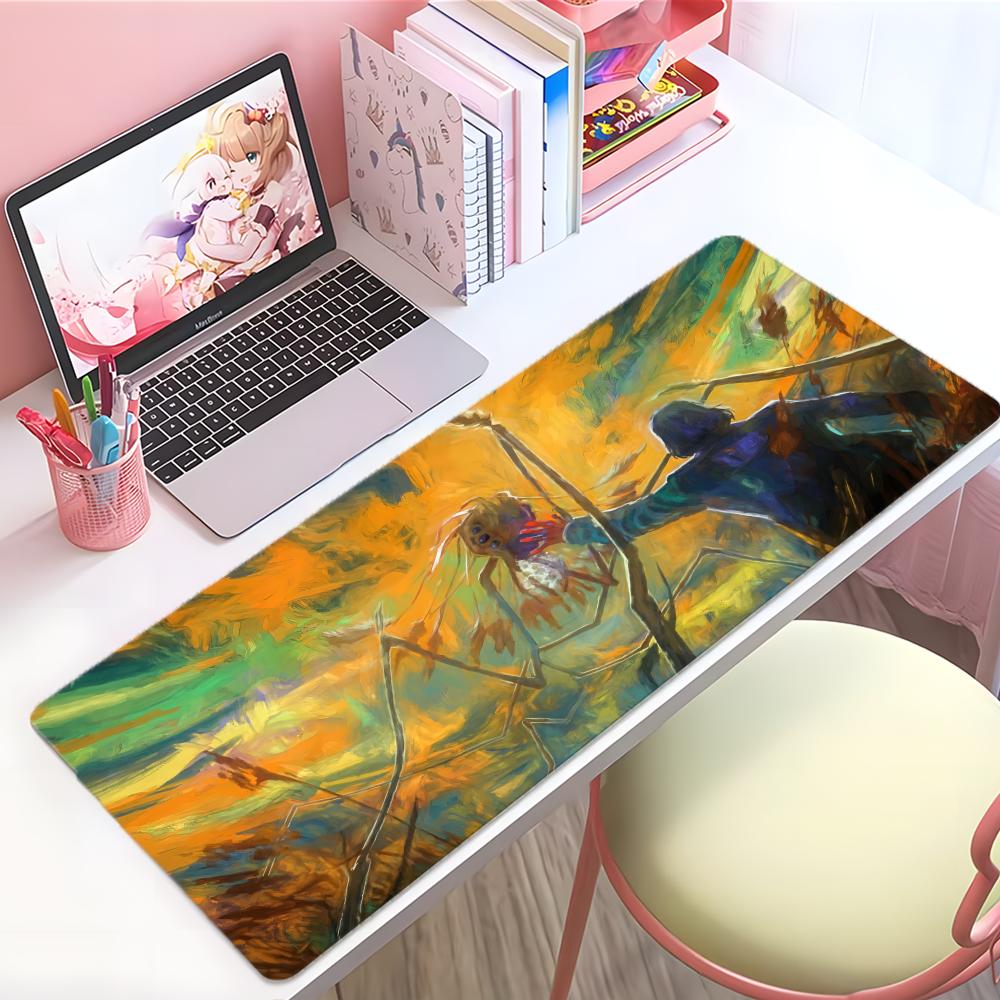 Deep Stylish Game DDisco Elysium Mouse Pad Large Thick Desk Pad Stitched Edges Gaming Mouse Mat For Pc