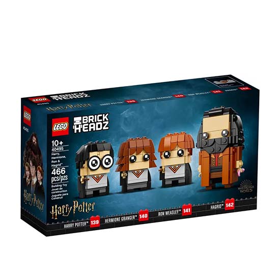 LEGO BrickHeadz Волшебный мир Гарри, Гермиона, Рон и Хагрид 40495