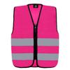 Korntex Childrens/Kids Aalborg Front Zip Safety Hi-Vis Vest