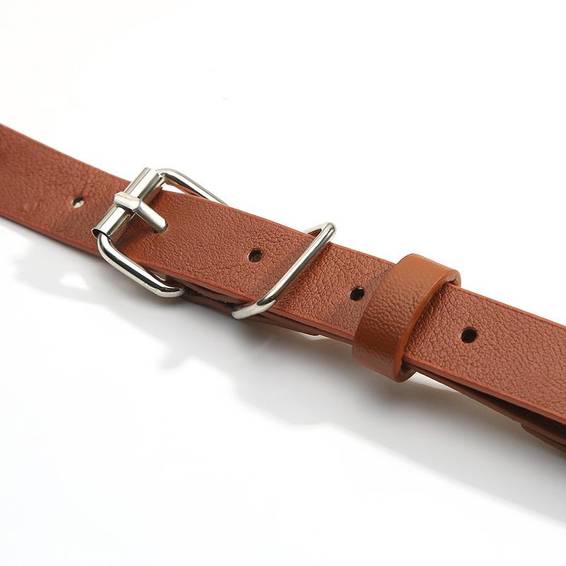 Корсет под грудью с ремешком в стиле панк, кожаный пояс для чулок, ремни для женщин