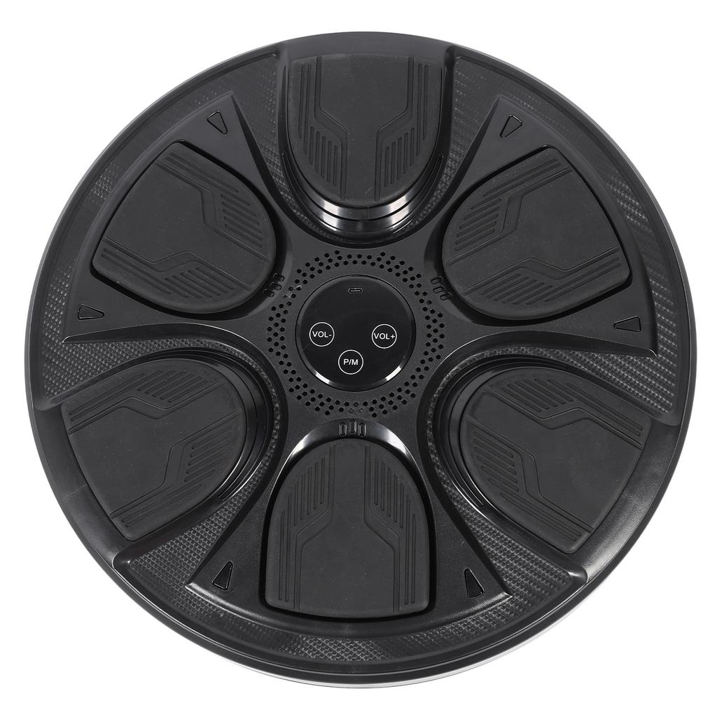 Музыкальный боксерский тренажер с 1 парой перчаток, регулируемые режимы тренировок, электронная боксерская настенная мишень