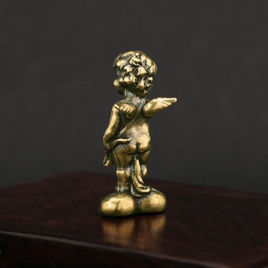 Милый Эрос Купидон Орнамент Четкими Линиями Портативный Декоративный