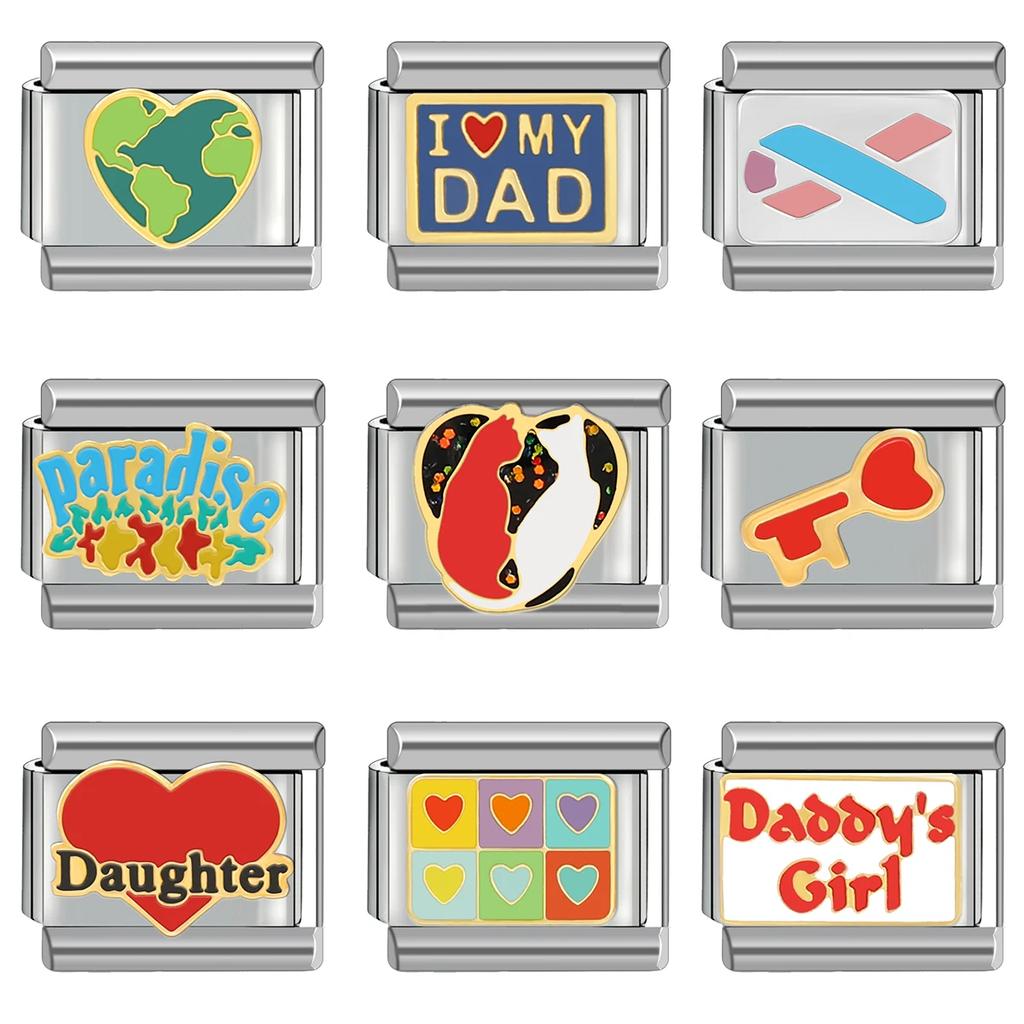 Семейная коллекция Итальянский браслет-подвеска своими руками