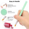 Acrylic Nail Brushes 7PCS UV Gel Poly Gel Nail Art Painting Drawing Pens for Nail Salon Home Use Na