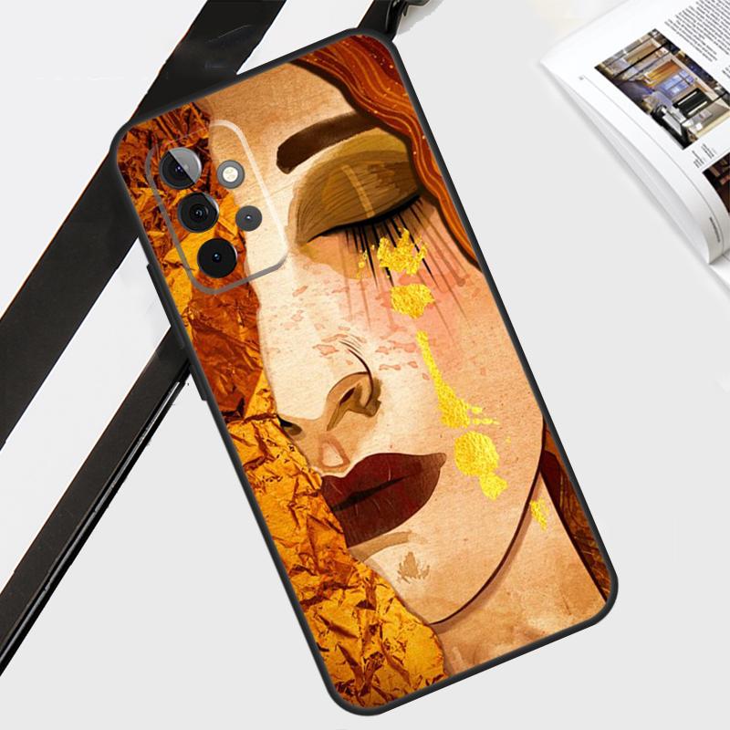 Художественный чехол Густава Климта для Samsung Galaxy A12 A22 A32 A52 A56 A36 A26 A16 A06 A54 A34 A14 A13 A53 A15 A35 A55