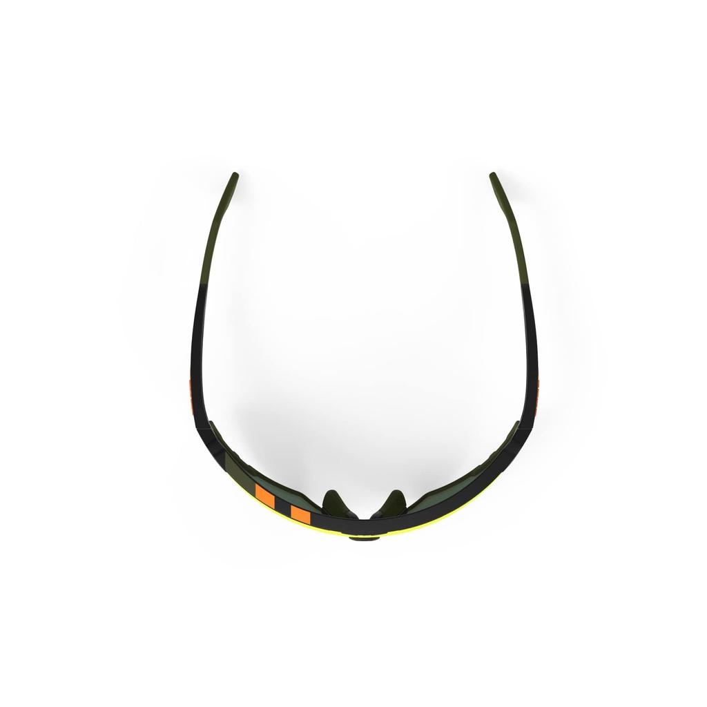 Солнцезащитные очки Rudy Project DEFENDER Sports Black Matte Orange, Оправа, Линзы Multi-Laser, SP524006-0020