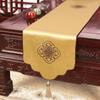 New Chinese Zen Embroidery Table Flag TV Cabinet Cover Cloth Tea Table Table Flag Shoe Cabinet Bed Tail Scarf Long Table Flag