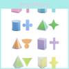 3d Geometry Math Model Kit For Middle School Cube And Rectangular Prism Unfolded Diagrams