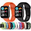 Силиконовый ремешок для Redmi Watch 3 Active, сменный браслет для Xiaomi Mi Band Watch3 active, дышащий ремешок на запястье, ремешок