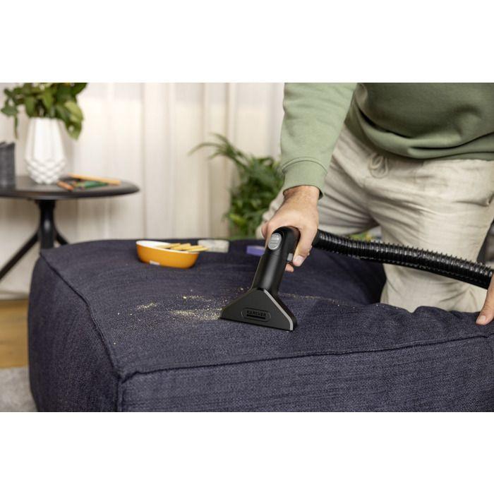 Shampouineuse SE 4 KARCHER - Aspirateur injecteur extracteur - Puissance 1000W- Double réservoir 2x4L- Détacheur tapis moquette