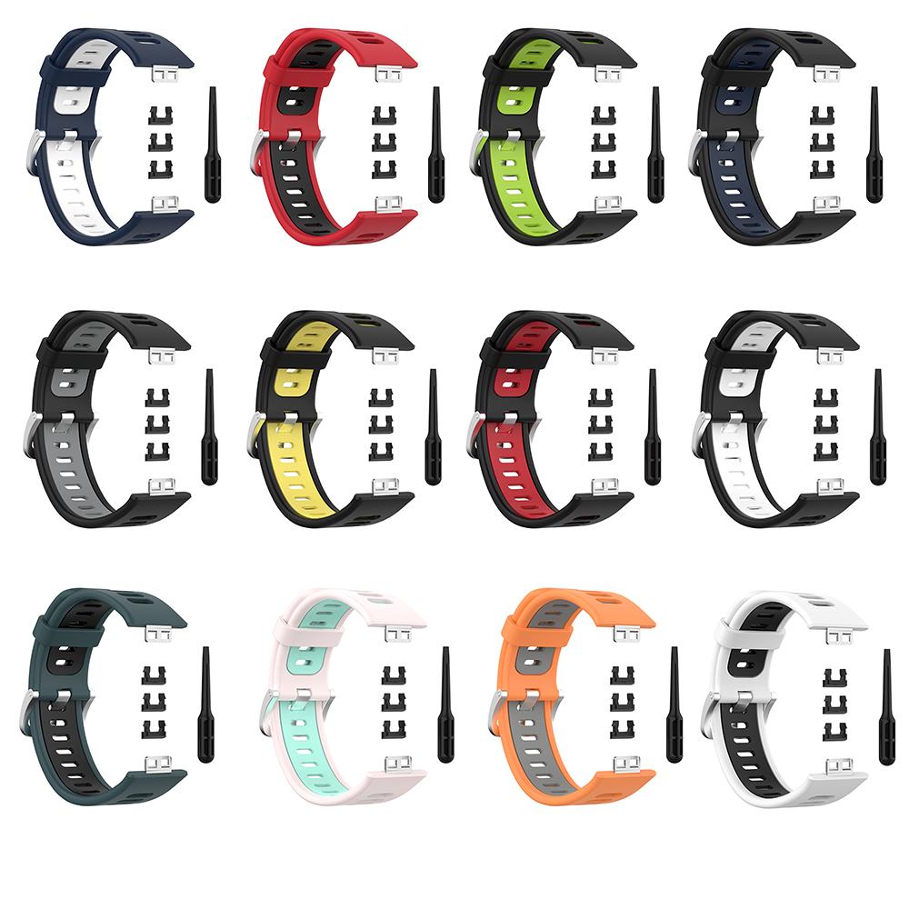 Band For Huawei Watch Fit Strap Smart Silicone Watchband Wristband Watch Fit Special Edition Bracelet Printing Accessories Sport