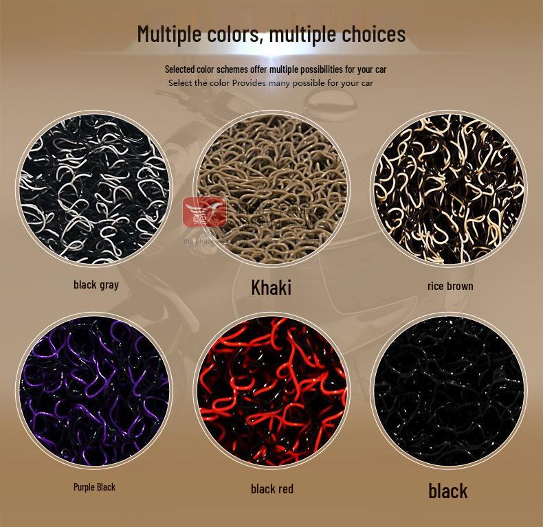 Big Turtle King Electric Motorcycle Non-Slip, Rainproof Foot Pad Silk Ring