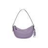 Сумка женская Luna 27, с молнией, из мягкой кожи с фактурой «pebble», для ношения в руке, через плечо, на плече, цвет фиолетовый CC439-LHVHM